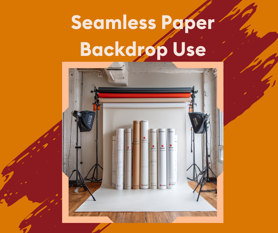 Seamless Paper Backdrop Use